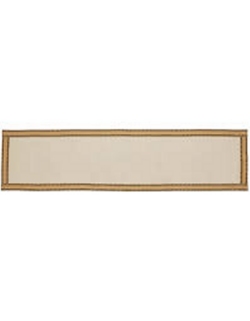 Cream Jute Edge Table Runner